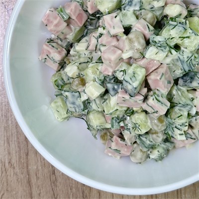 Салат "Оливье со свежими огурцами" 1000030