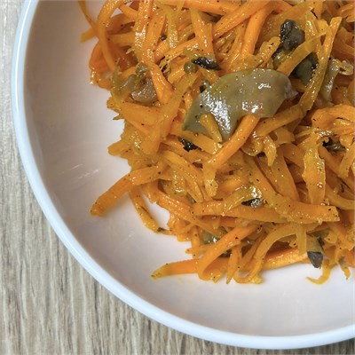 Морковь по-корейски с грибами 1000568