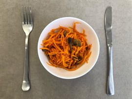 Морковь по-корейски с грибами 1000568