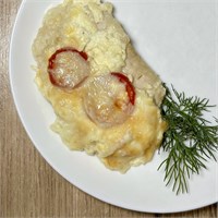 Филе куриное, запеченное с томатом 1000110