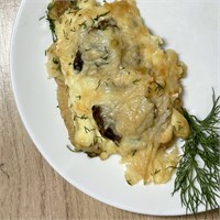 Свинина, запеченная с грибами 1000134