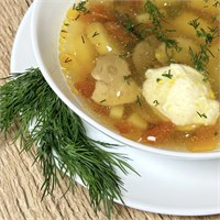 Суп картофельный с грибами 1000325