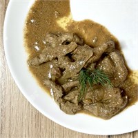 Печень по-строгановски 1000117